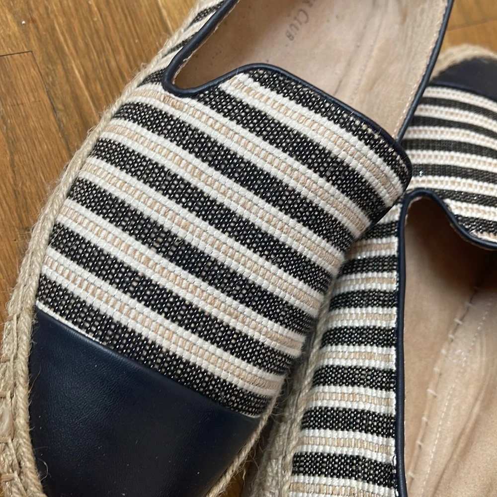 Charter Club Espadrilles | Navy and Tan | NWT